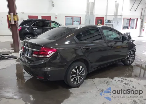 2013 Honda Civic Ex z USA, uszkodzony, nr VIN 19XFB2F80DE067630